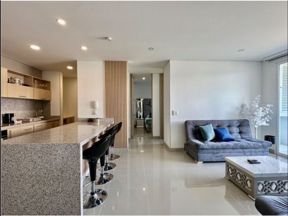 Venta de apartamento permiso turistico frente al mar Playa Salguero — foto 4