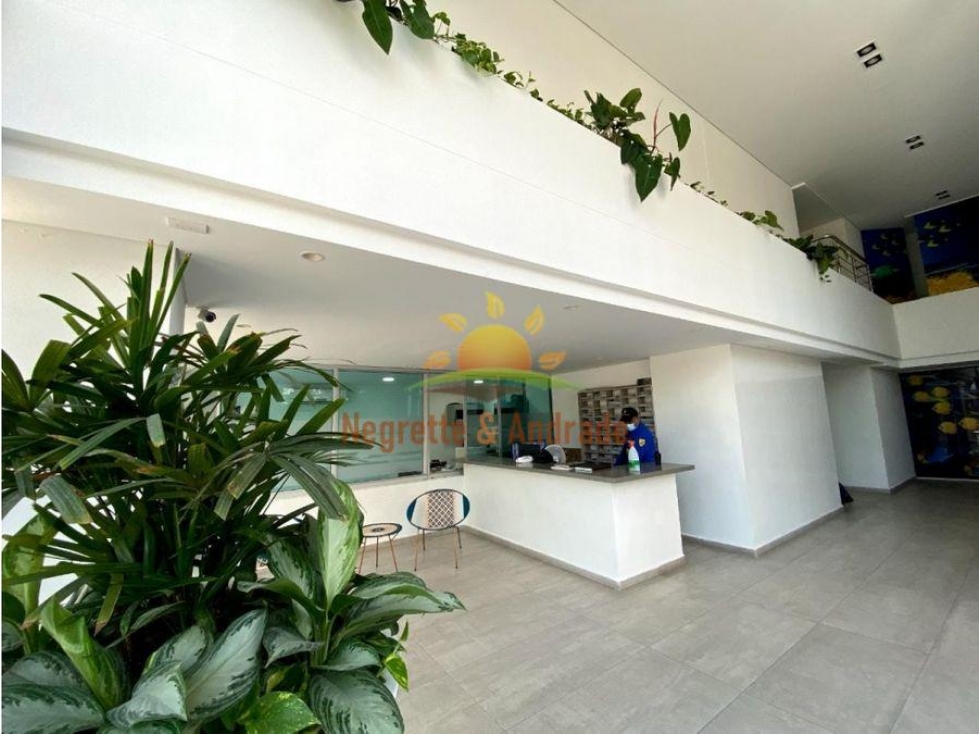 Apartamento amoblado en arriendo, vista al mar, Playa Salguero-02 — foto 4