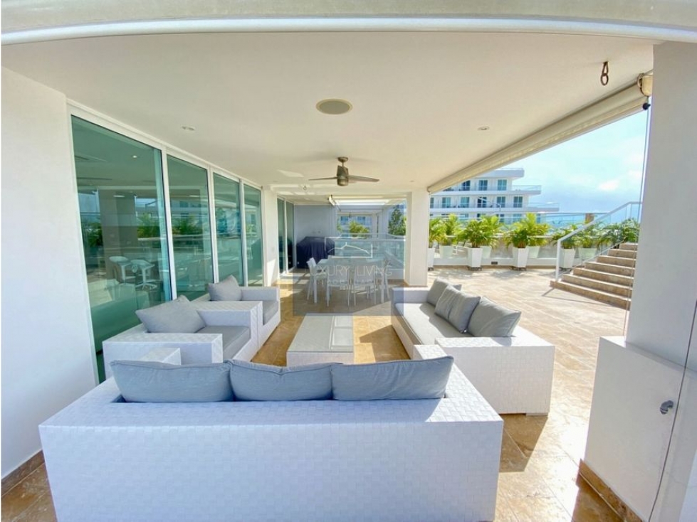 PENTHOUSE FRENTE AL MAR EN PLAYA DORMIDA SANTA MARTA — foto 4