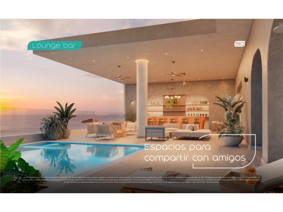 Ambar Bio Apto 302 | 1 Habitación + Estudio en Santa Marta — foto 4
