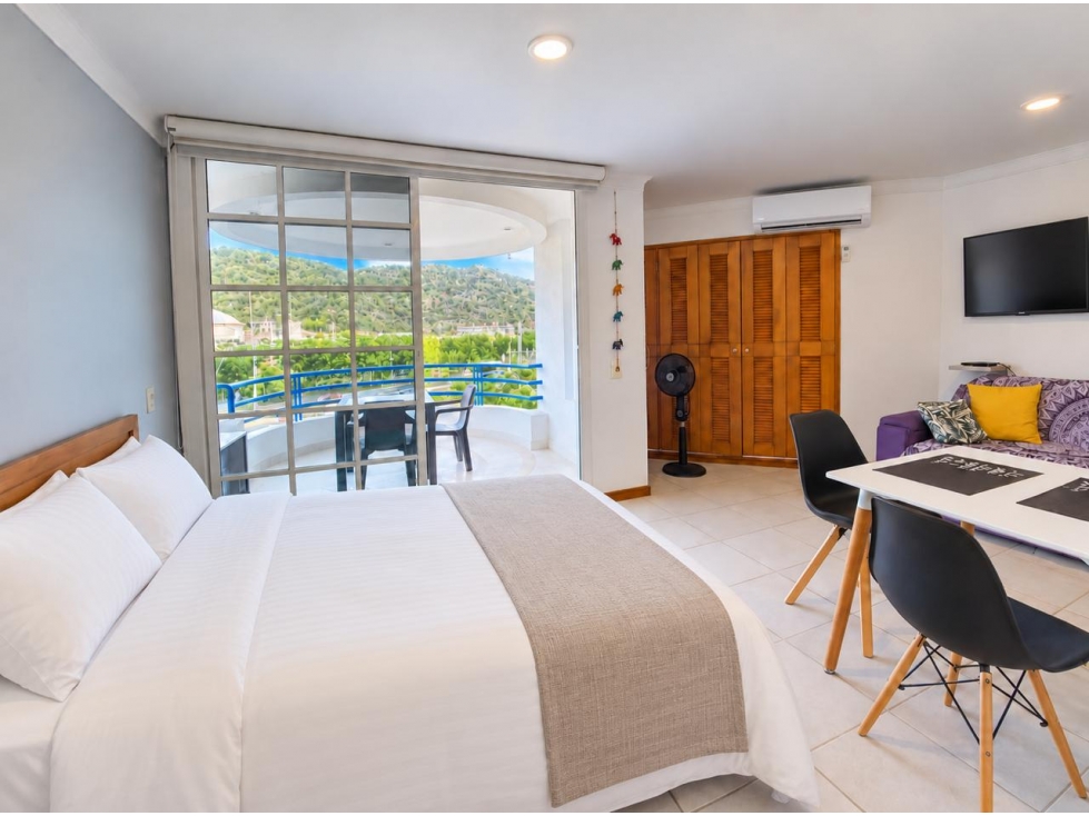 Apartaestudio en venta en Pozos Colorados, Santa Marta, con piscina — foto 4