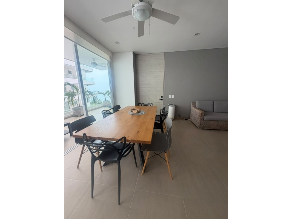 Arriendo apartamento amoblado en Edificio QB Santa Marta — foto 4