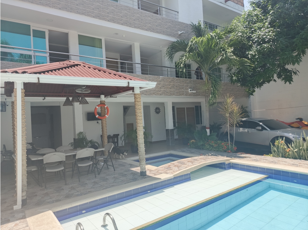 En venta casa campestre con 7 alcobas, amoblada, sector de Gaira|02 - 4