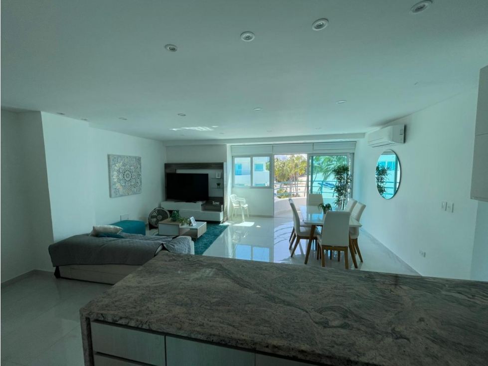 Venta de penthouse duplex frente al mar en Don Jaca-Santa Marta/LN — foto 6