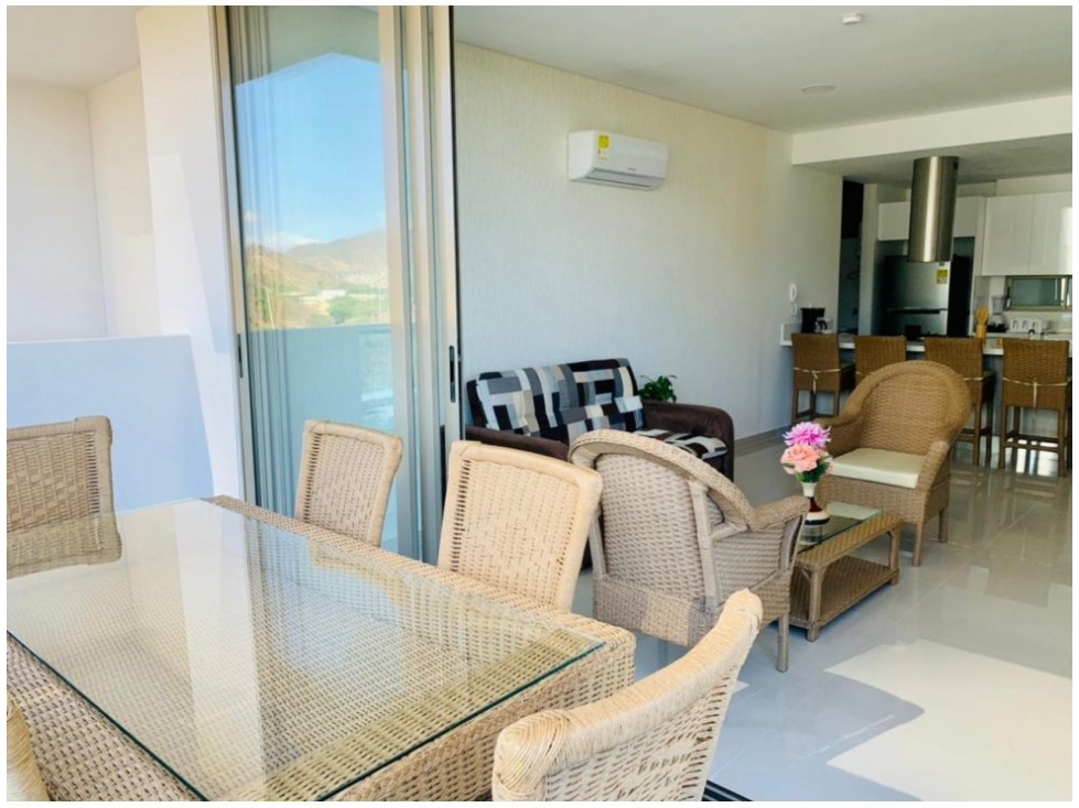 Venta apartamento amoblado permiso turismo Pozos Colorados Santa Marta — foto 6
