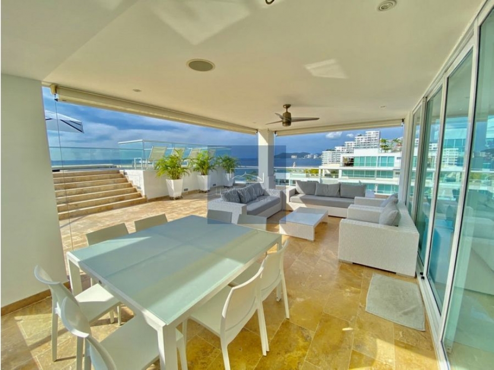 PENTHOUSE FRENTE AL MAR EN PLAYA DORMIDA SANTA MARTA — foto 5