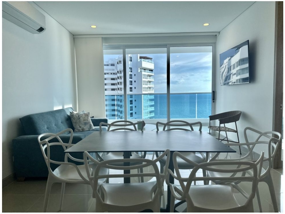 Venta apartamento amoblado frente al mar uso turismo Playa Salguero — foto 4