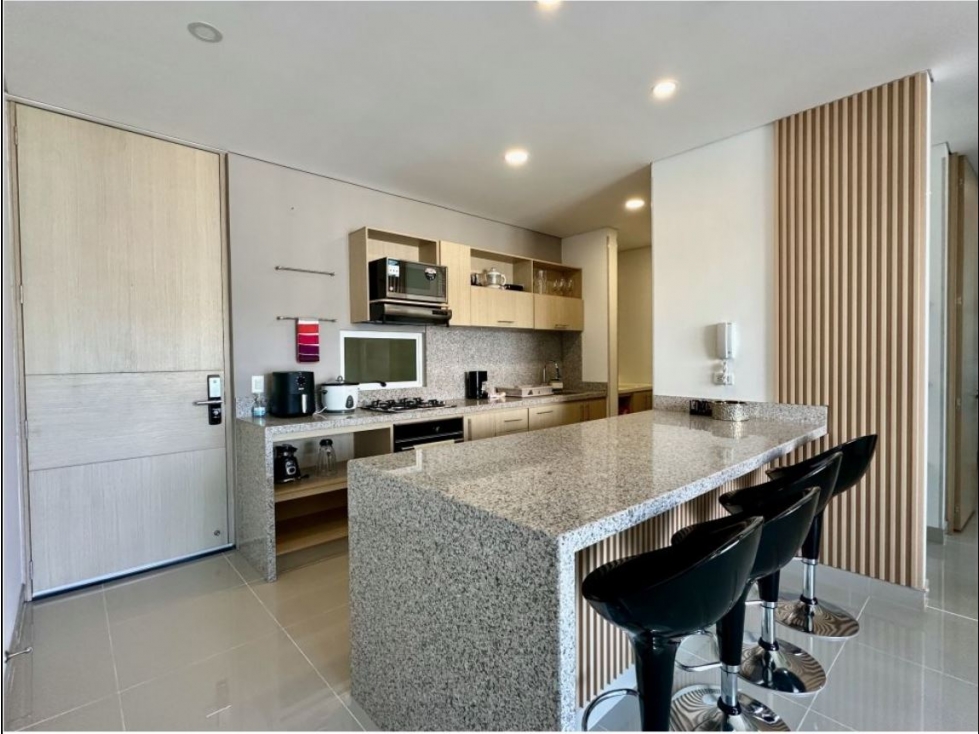Venta de apartamento permiso turistico frente al mar Playa Salguero — foto 6
