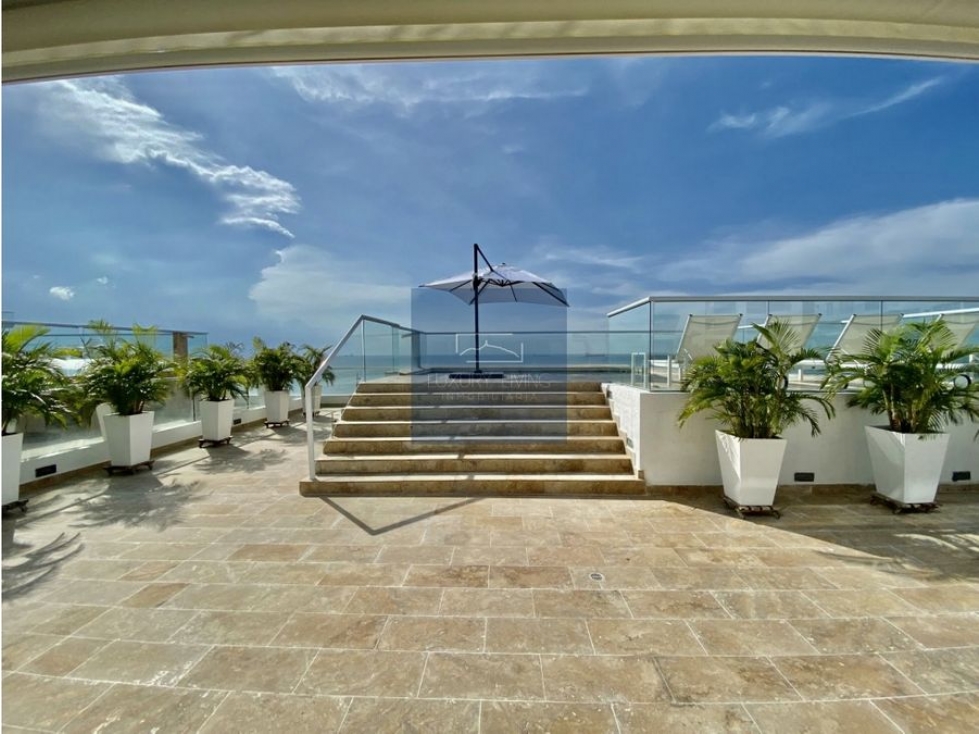 PENTHOUSE FRENTE AL MAR EN PLAYA DORMIDA SANTA MARTA — foto 6