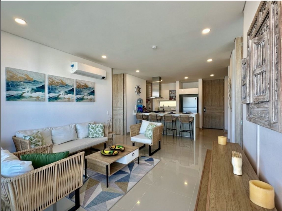 Venta de apartamento frente al mar permiso turismo Playa Salguero MS — foto 4