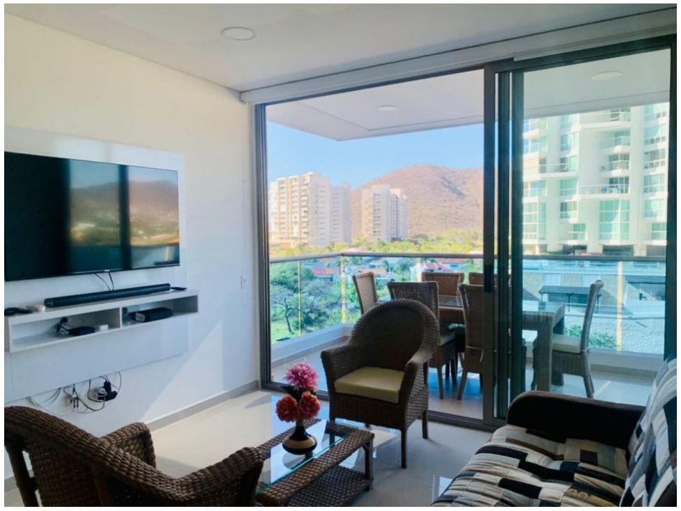 Venta apartamento amoblado permiso turismo Pozos Colorados Santa Marta — foto 3