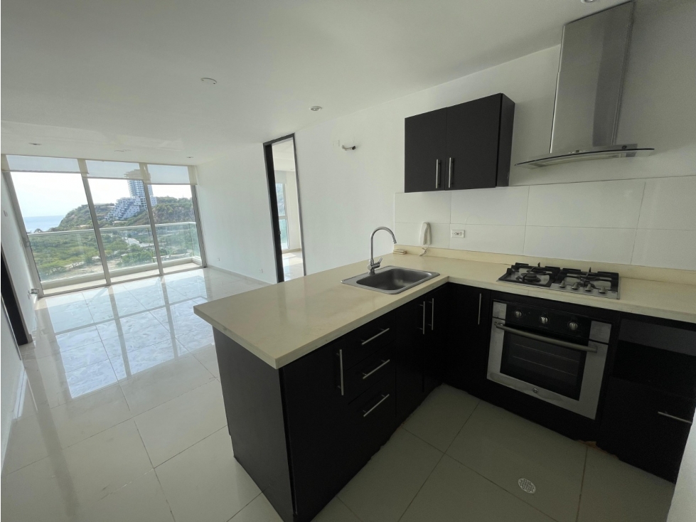 Apartamento en venta en El Rodadero, Santa Marta, con vista al mar — foto 2