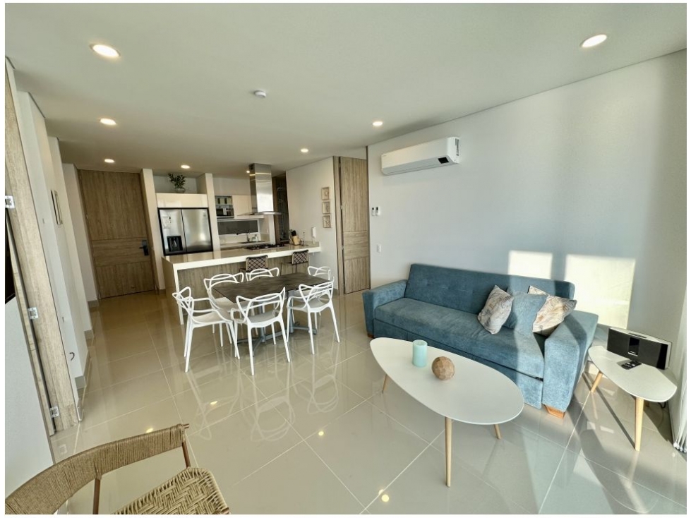 Venta apartamento amoblado frente al mar uso turismo Playa Salguero — foto 6