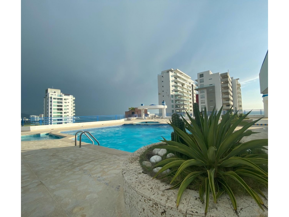 Apartaestudio en venta en Pozos Colorados, Santa Marta, con piscina — foto 6