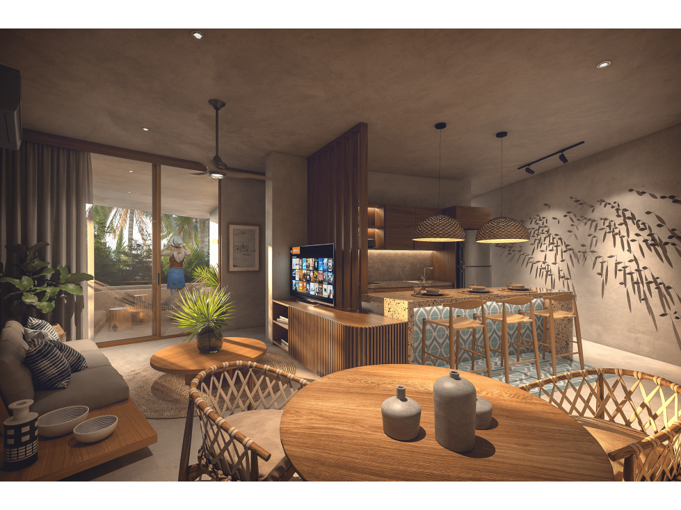 EXCLUSIVO DEPARTAMENTO EN BAHIA TANKAH TULUM, OFERTA DE OPORTUNIDAD