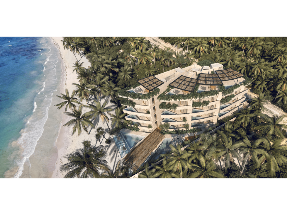 EXCLUSIVE 2 BEDROOM BEACHFRONT PH IN PRESALE PRICE IN RIVIERA MAYA