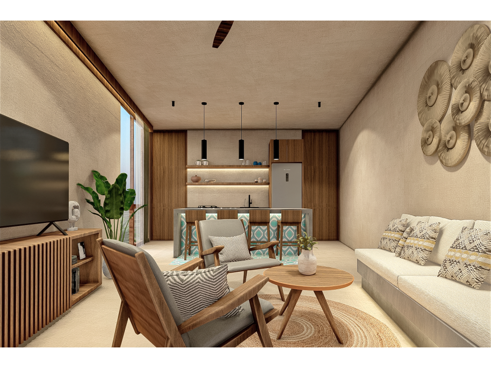 EXQUISITO DEPARTAMENTO DE LUJO EN TANKAH TULUM — foto 3