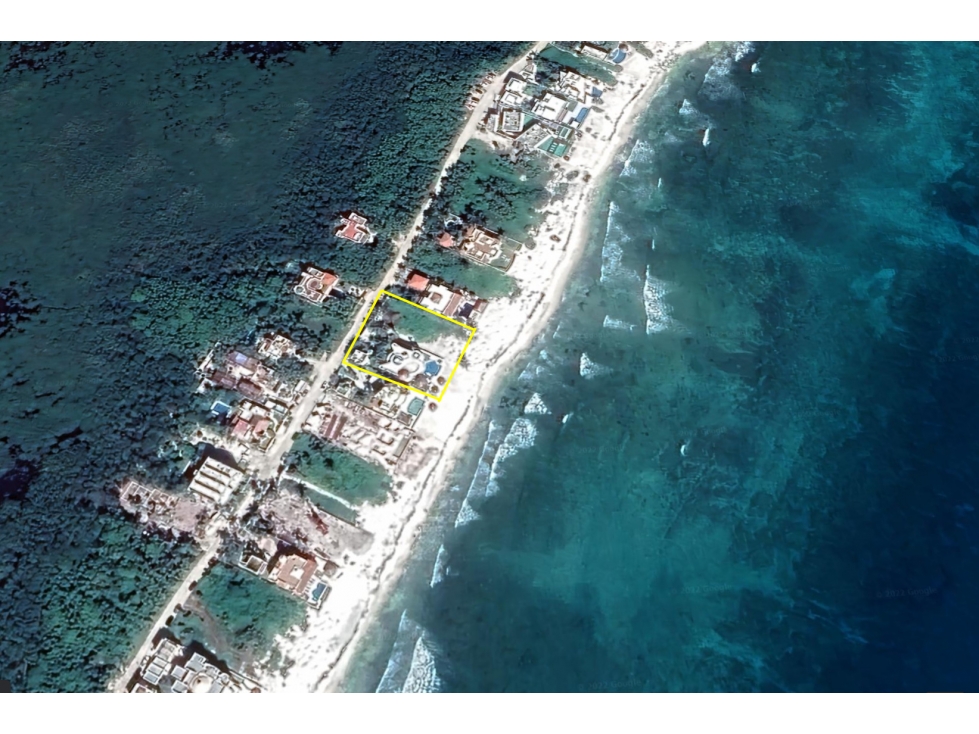 2000 M2 DE TERRENO Y VILLA DE LUJO FRENTE AL MAR EN TULUM — foto 4
