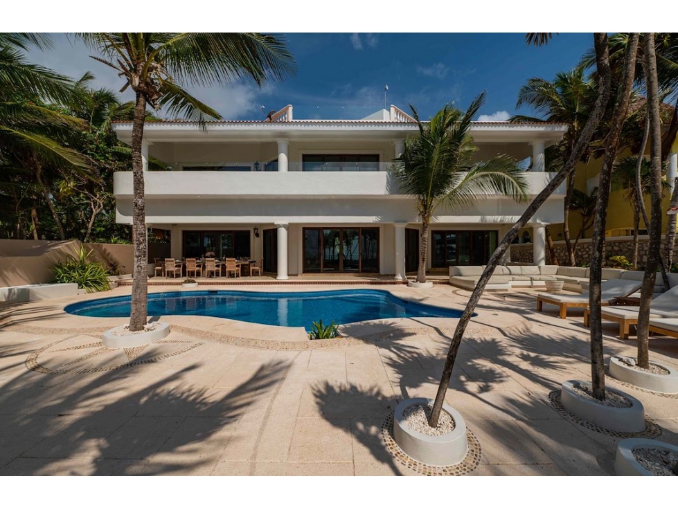 ENCANTADORA CASA DE 9 HABITACIONES FRENTE AL MAR EN BAHIA SOLIMAN — foto 6