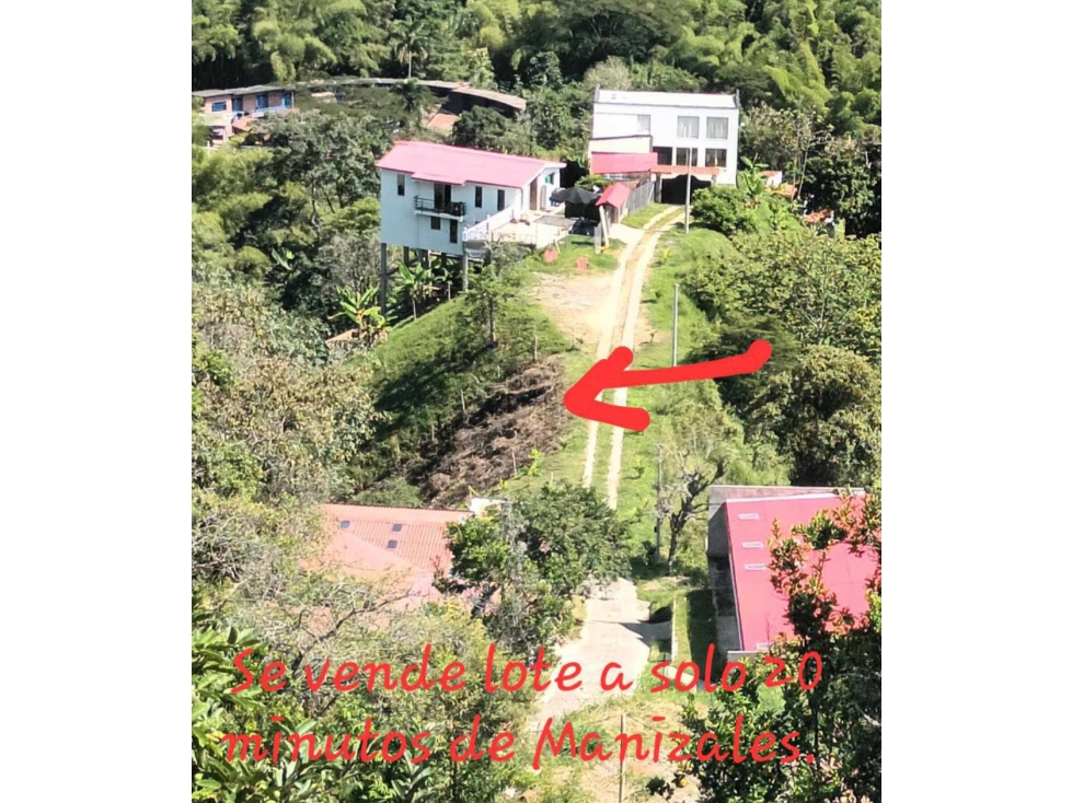 LOTE EN VENTA EN VEREDA ALTO MINITAS MANIZALES | VENTA LOTE