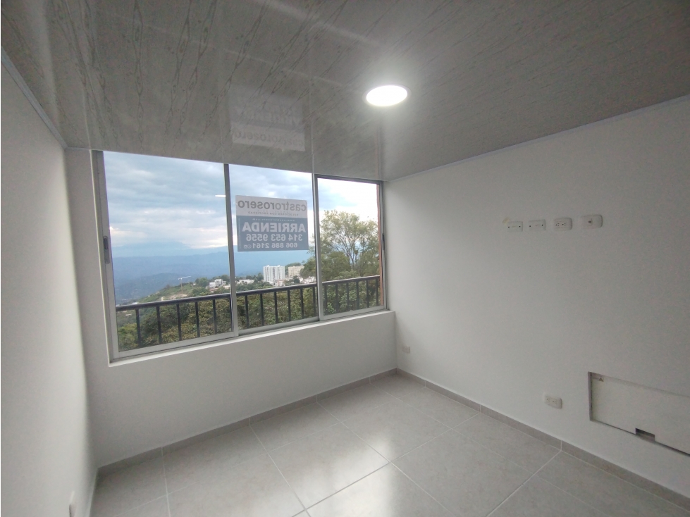 ARRIENDO APARTAMENTO ALCAZARES MANIZALES | 8VO PISO-2 ALCOBAS
