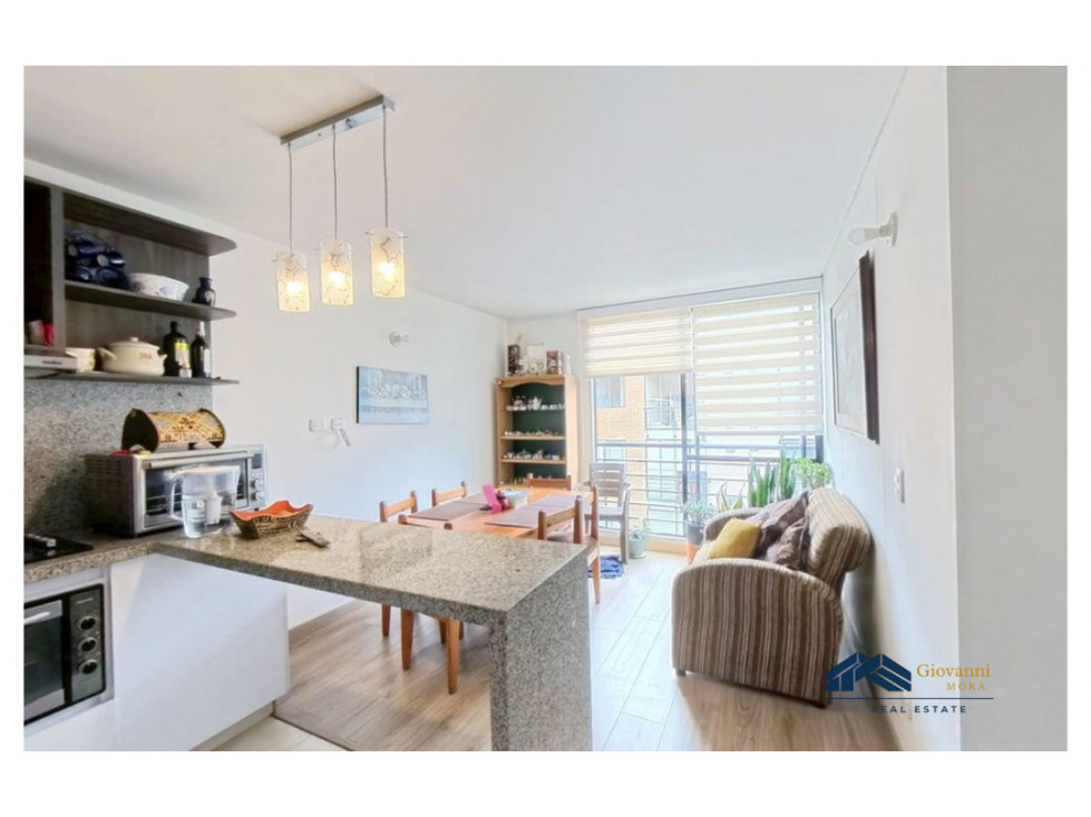 Apartamento en Venta | 2 Habitaciones, 45 m2, Parqueadero | Cajicá