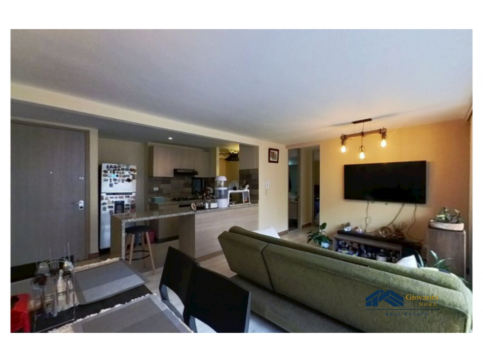 Apartamento en Venta | 60 m2, 2 hab, 2 bañ, 1 gj | Cajicá