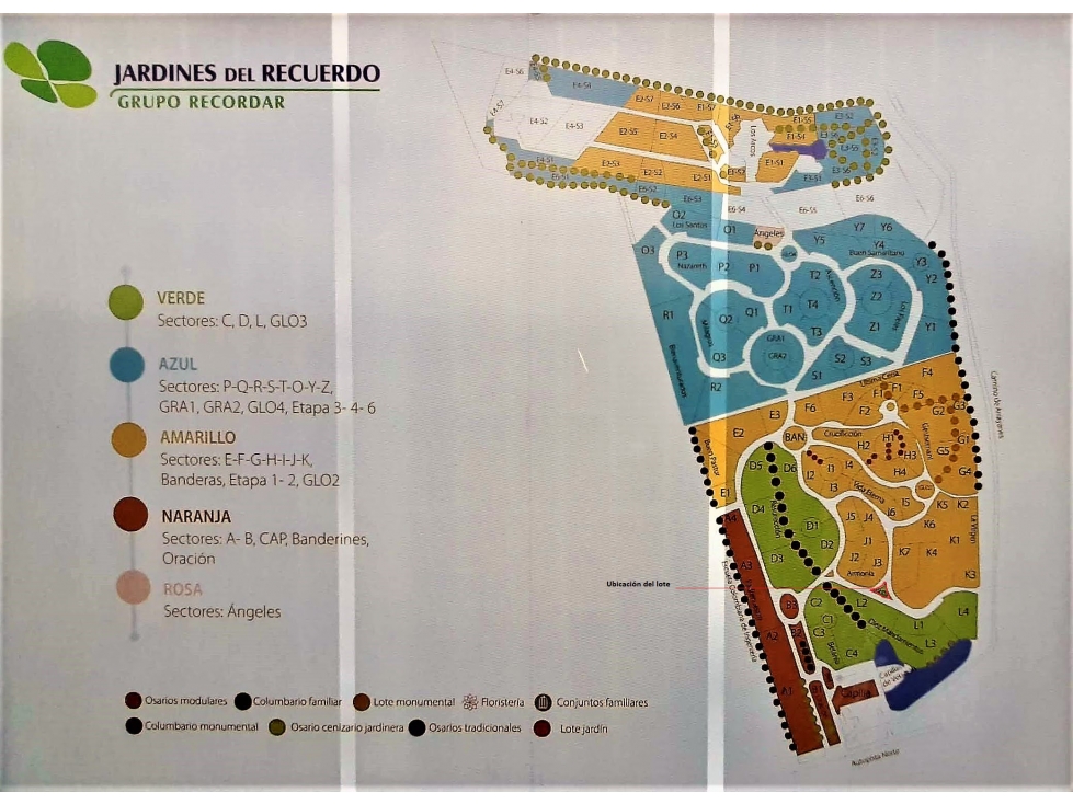 Lote Dobles en Venta, Parque Cementerio Jardines El Recuerdo — foto 5