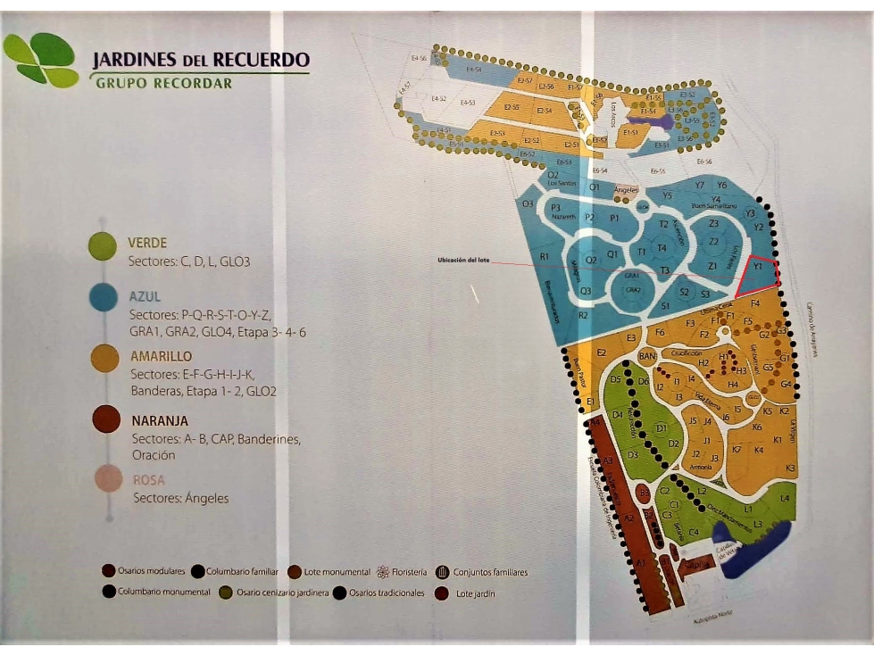 Lote Dobles en Venta, Parque Cementerio Jardines El Recuerdo — foto 6