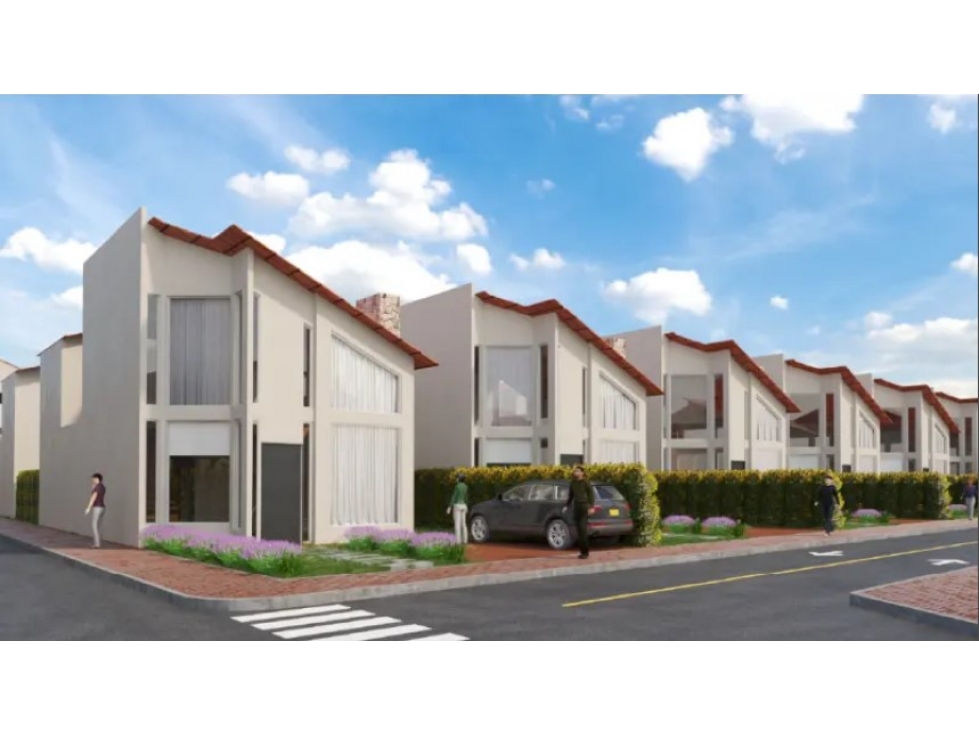 Venta, Casas en Conjunto Residencial 2 niveles | Cota