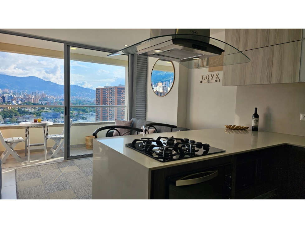 Apartaestudio en Arriendo Ciudad del Rio Medellín — foto 3