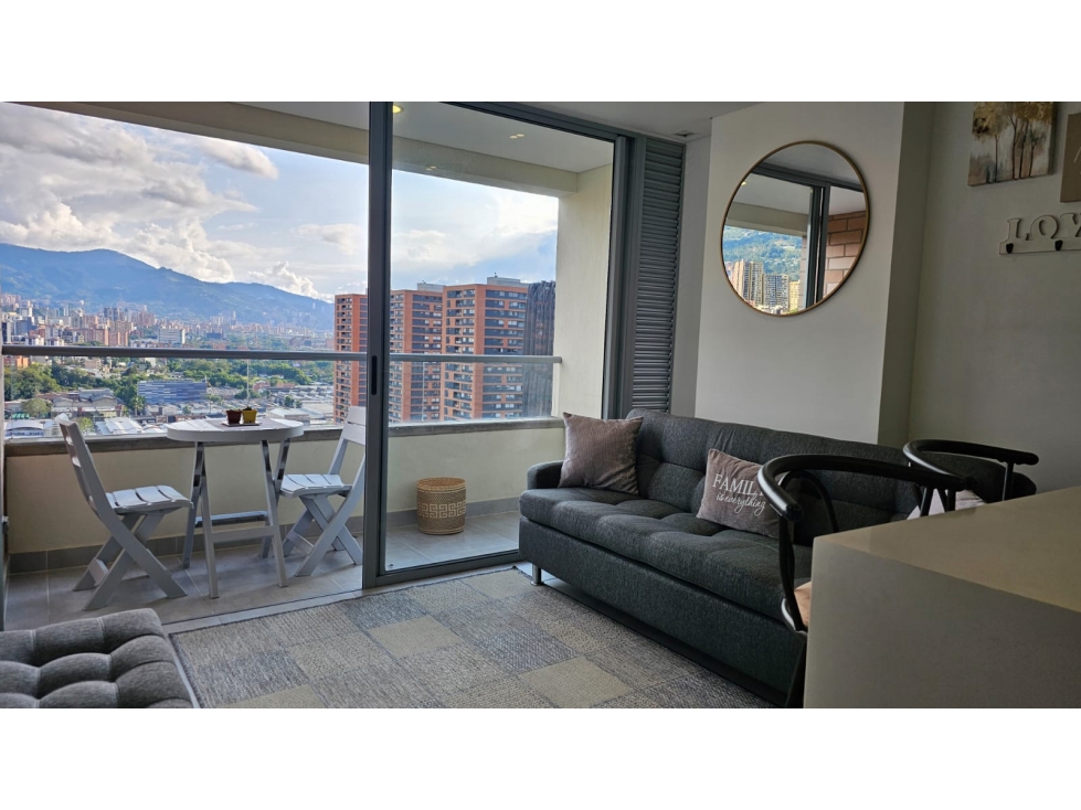 Apartaestudio en Arriendo Ciudad del Rio Medellín — foto 4