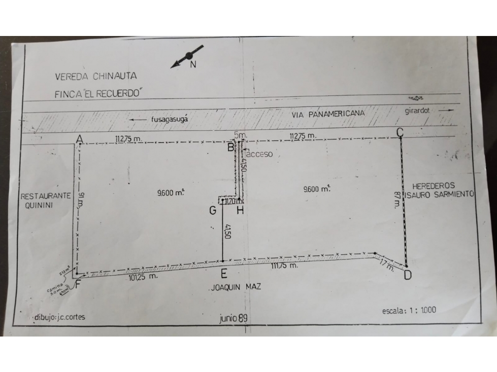 SE VENDE LOTE EN CHINAUTA - CUNDINAMARCA - 3