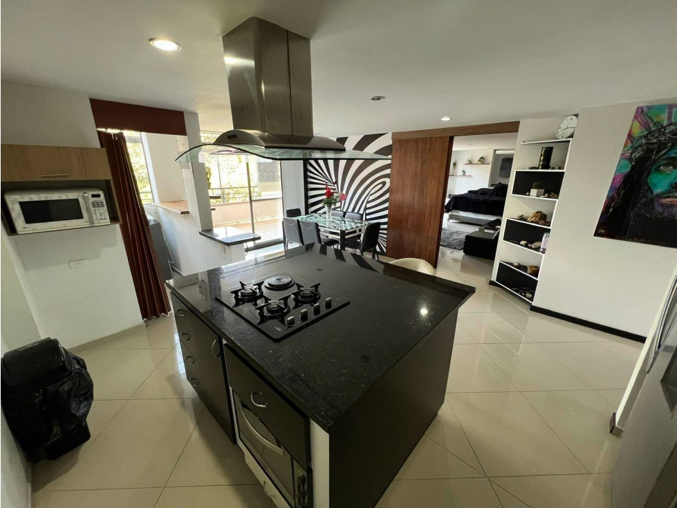 APARTAESTUDIO AMOBLADO EN ARRIENDO EN EL POBLADO MEDELLIN ANTIOQUIA — foto 4