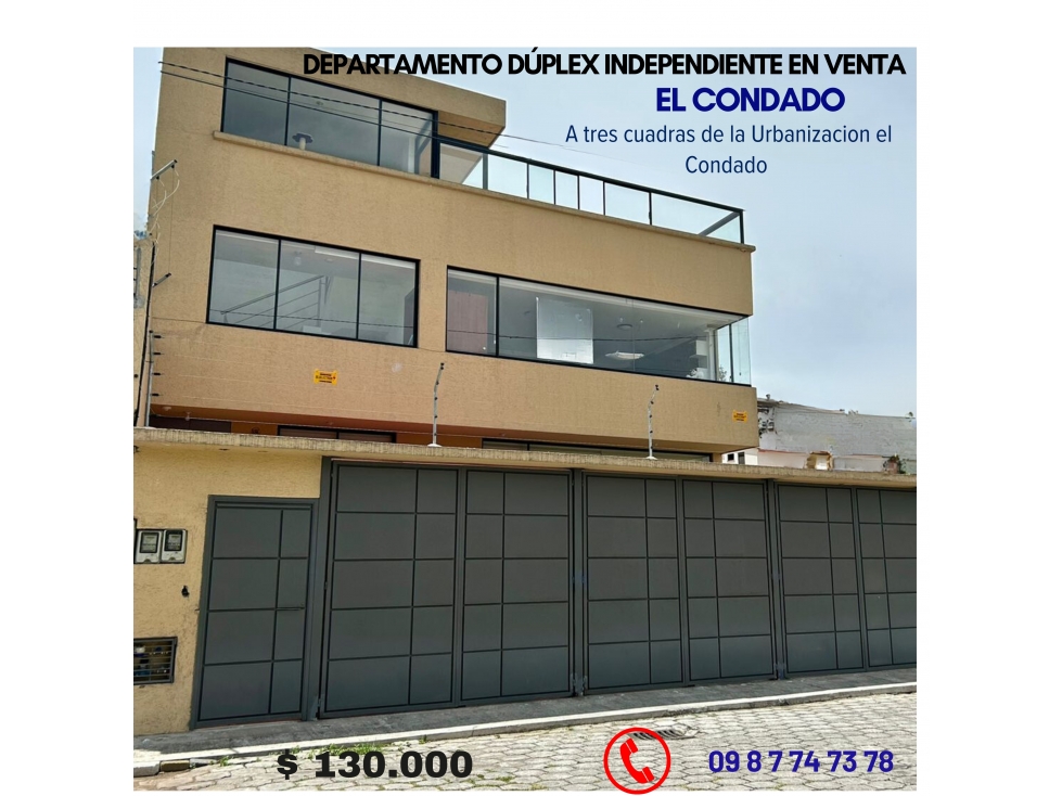VENTA DEPARTAMENTO DÚPLEX INDEPENDIENTE EN EL CONDADO