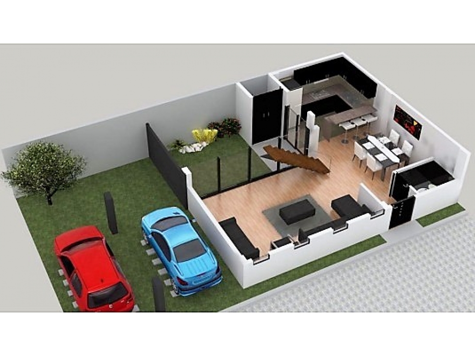 CASAS MODERNAS EN VENTA EN SANGOLQUI SECTOR SAN NICOLAS (CB) - 5
