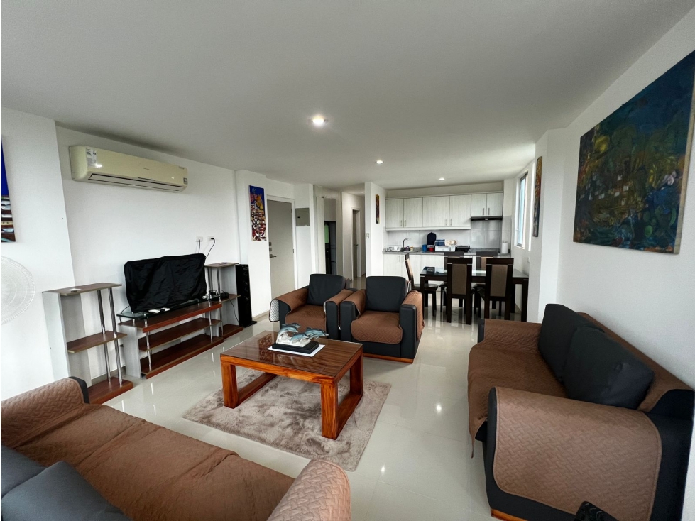 DEPARTAMENTO EN VENTA DE 2 HABITACIONES EN TONSUPA AN - 6