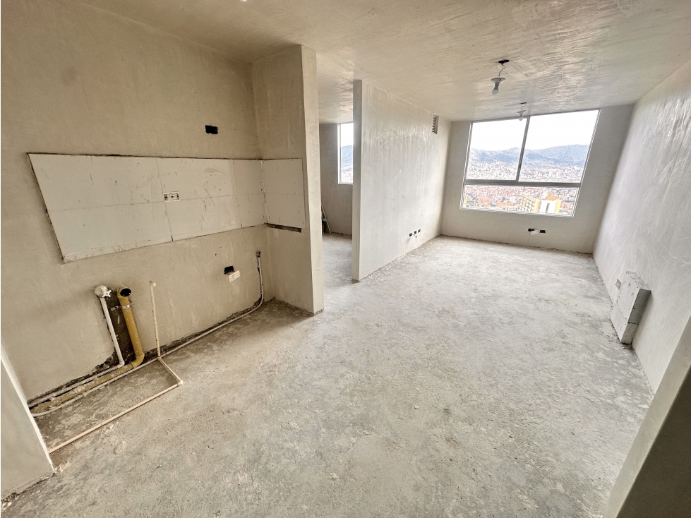 SE VENDE APARTAMENTO EN CALASANZ EN OBRA GRIS