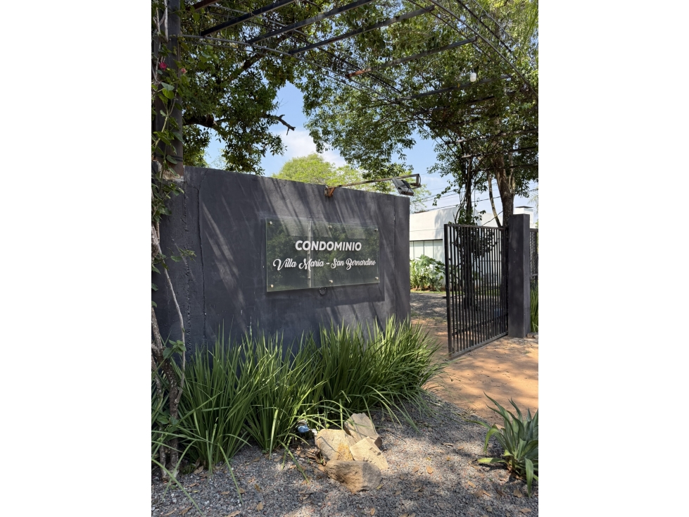 Terreno en venta Condominio Cerrado Villa María, San Bernardino - 1