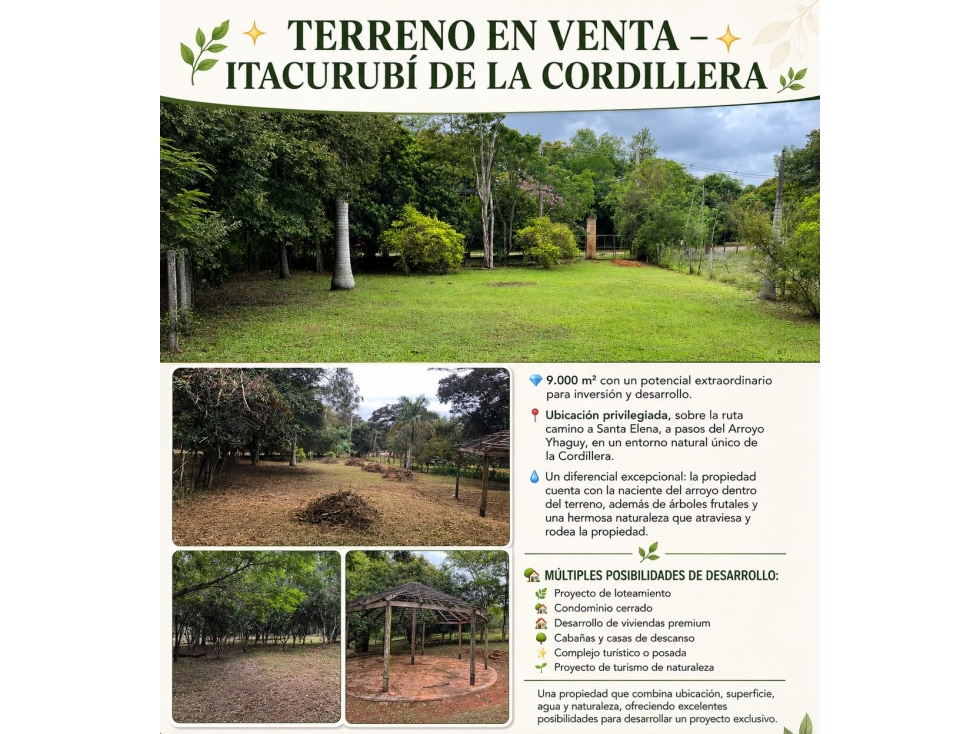 Terreno en venta Itacurubi de la Cordillera - 5
