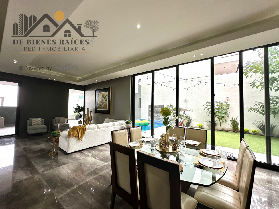 CASA EN VENTA CON ALBERCA EN CUMBRES ELITE PRIVADAS, MONTERREY, NL