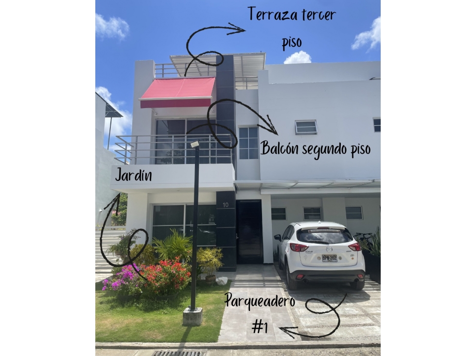 ARRIENDO CASA CONJUNTO VILLA CAMPESTRE - 2