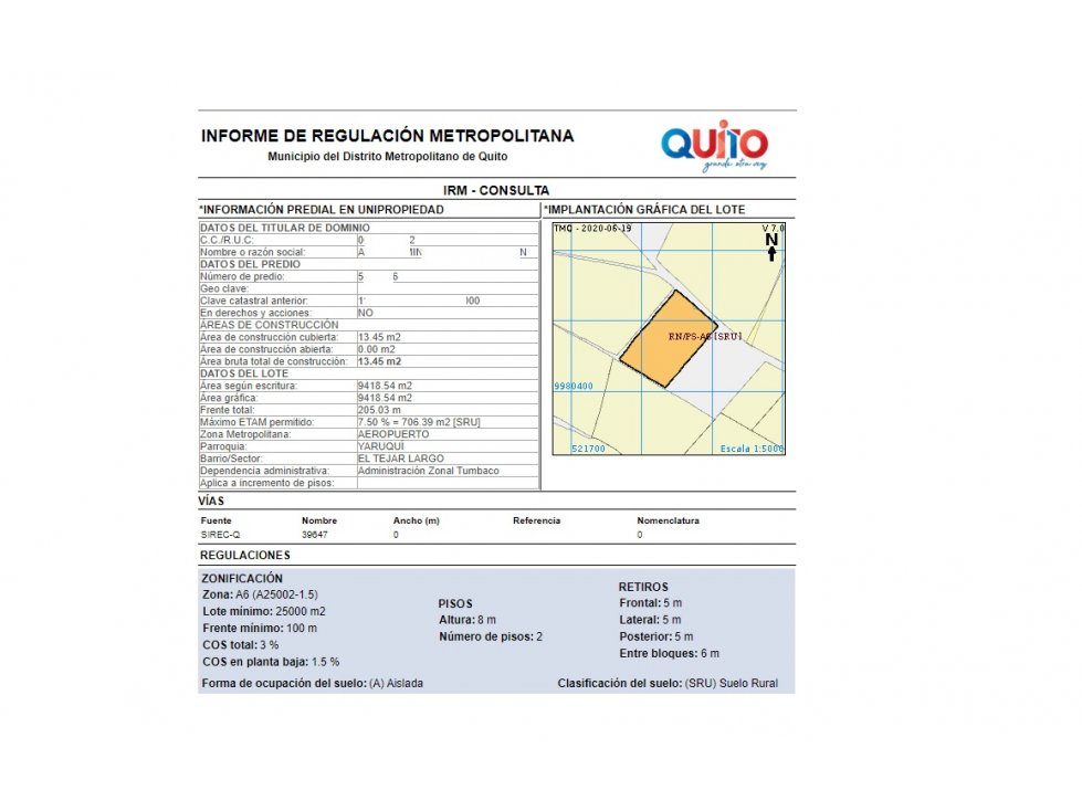 Terreno con casas en venta Yaruquí (1 hectárea) con vista — foto 5