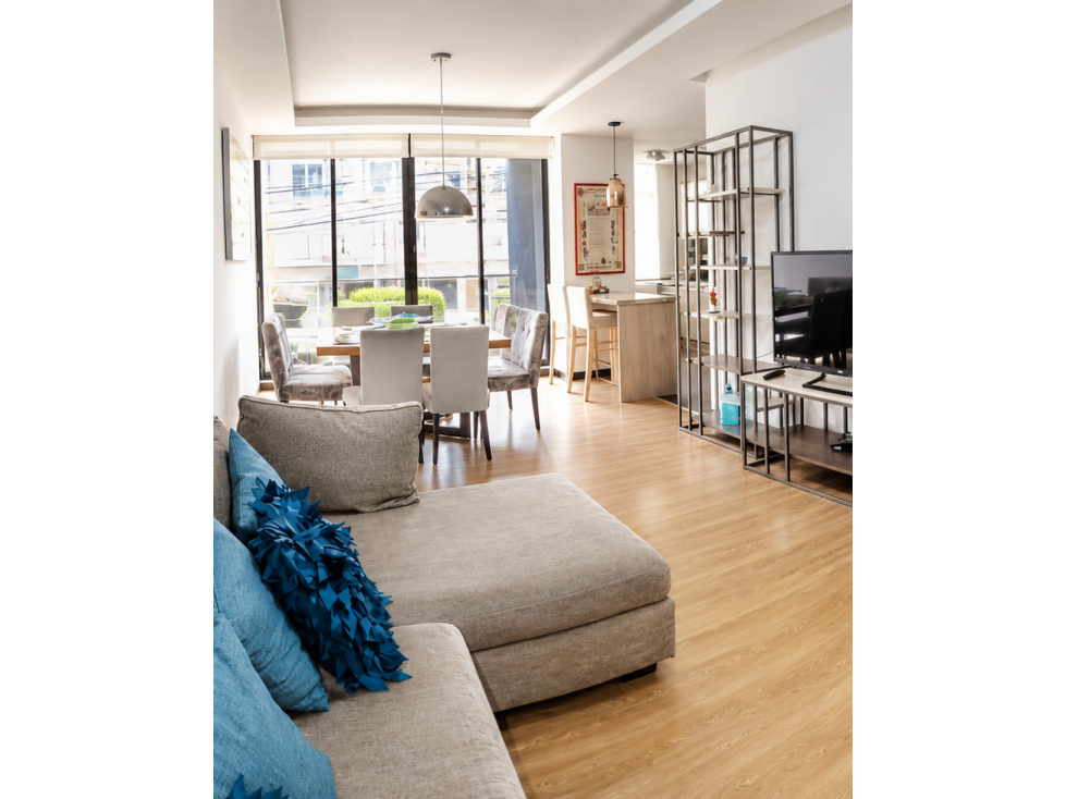 Departamento Amoblado 100%, La Carolina, Quicentro, 3 dormitorios — foto 4