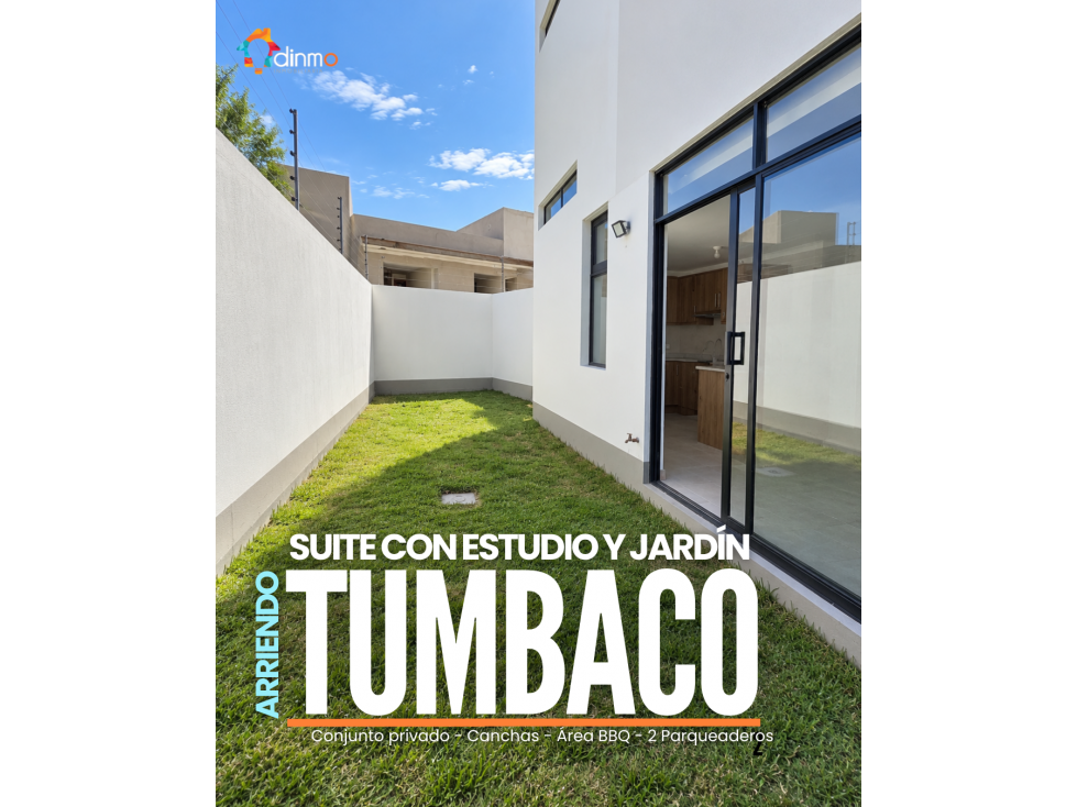 SUITE RENTA CON JARDÍN PRIVADO Y ESTUDIO | TUMBACO, LA MORITA - 1
