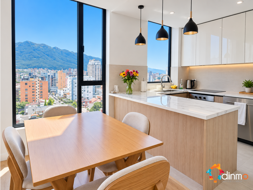 Departamento full amoblado renta La Carolina | Vista panorámica — foto 4