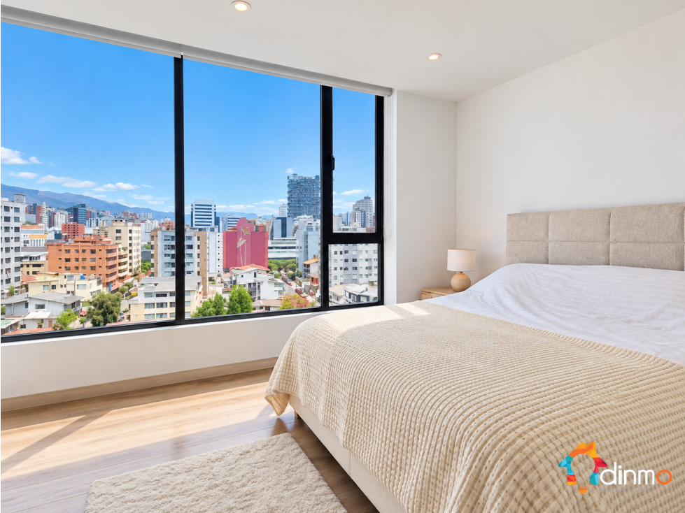 Departamento full amoblado renta La Carolina | Vista panorámica — foto 6
