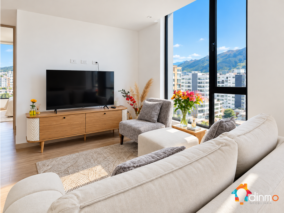 Departamento full amoblado renta La Carolina | Vista panorámica — foto 5