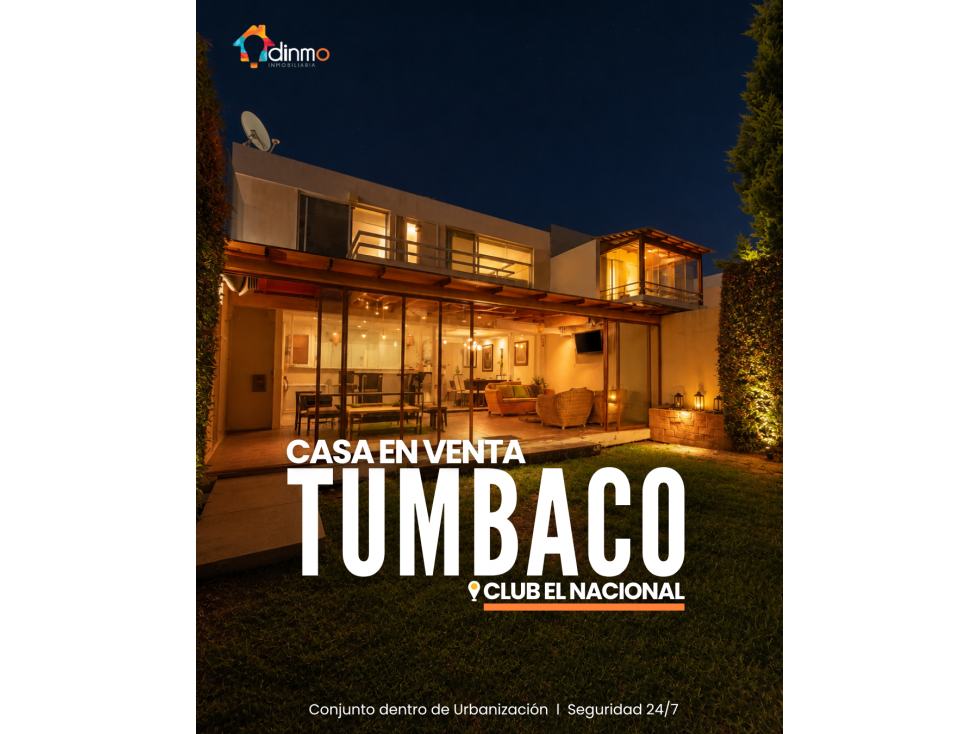 Casa Familiar en Venta | Tumbaco Club El Nacional | Doble Seguridad