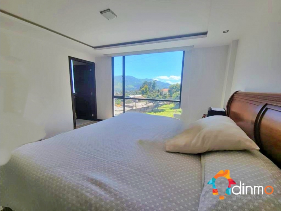 Venta Departamento San Juan Cumbaya de lujo, Vista panoramica, terraza — foto 5